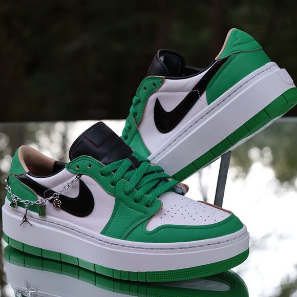 Air Jordan 1 Elevate Low SE Lucky Green - Picture 3 of 11